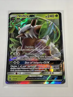 Shiftry GX 14/168 - S&M Celestial Storm Ultra Rare - Pokemon TCG (NM) - Image 1