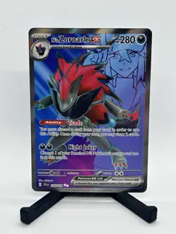N's Zoroark ex Pokemon TCG 175/159 Holo Ultra Rare Journey Together - Image 1
