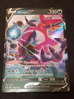 Hoopa V SWSH176 Black Star Promo ~ Holo Ultra Rare ~ Pokemon TCG - Image 1
