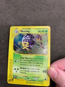 Weezing 32/165 Holo Expedition eReader Set Pokemon TCG LP - Image 2