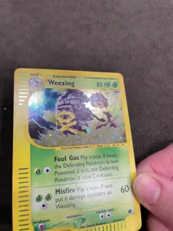 Weezing 32/165 Holo Expedition eReader Set Pokemon TCG LP - Image 4