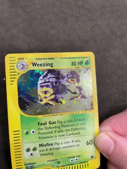 Weezing 32/165 Holo Expedition eReader Set Pokemon TCG LP - Image 5