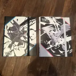Pokemon Black Bolt & White Flare BINDER ONLY *BOTH - 1 of Each* - NEW! - Image 1