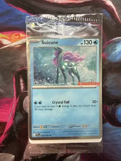 Pokemon Phantasmal Flames Holo Suicune GameStop Exclusive Promo 026/094 SEALED - Image 1