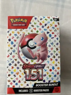 Pokemon TCG Scarlet & Violet 151 Booster Bundle Sealed New (6 packs) - Image 1