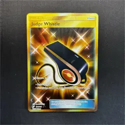 Pokemon Judge Whistle 194/181 SM Team Up Secret Rare Holo Trainer English - Image 1