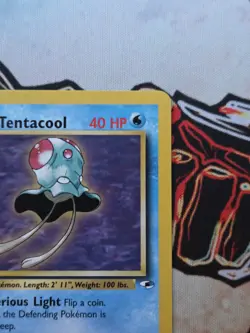 Pokemon 2000 - Vintage - Misty's Tentacool 32/132 Gym Heroes WOTC - Image 4