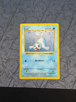 Pokemon: Seel Shadowless #041/102 Base Set 1999 Vintage WOTC Non-holo - HP -I192 - Image 1