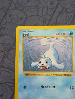 Pokemon: Seel Shadowless #041/102 Base Set 1999 Vintage WOTC Non-holo - HP -I192 - Image 4
