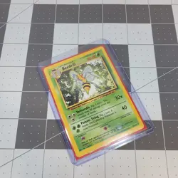 Beedrill 17/102 D.efending Error Misprint Pokemon Base Set LPU - Image 5