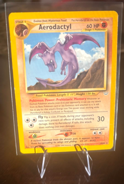 Aerodactyl 15/64 Neo Revelation Regular LP+ Pokemon TCG Free Shipping - Image 1