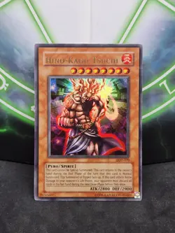 Yugioh Hino-Kagu-Tsuchi LOD-070 Ultra Rare NM - Image 1