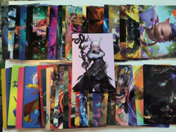 Magic The Gathering Art Cards Complete Set Lot Art Series Cards Final Fantasy - Image 1