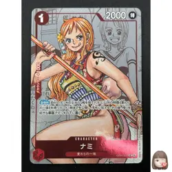 [NM] Nami ONE PIECE Card Game Japanese OP01-016 Girls Edition Parallel R 11J41 - Image 1