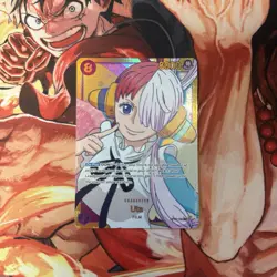 Uta OP02-120 SEC Paramount War ENGLISH One Piece CCG - Image 1