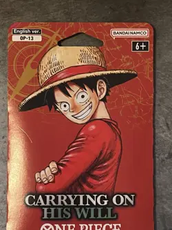One Piece Carrying On His Will Booster Pack One Piece OP-13 English OP13 X4 - Image 3