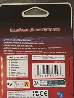 One Piece Carrying On His Will Booster Pack One Piece OP-13 English OP13 X4 - Image 4