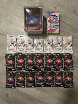 Sealed New One Piece Sleeved Booster Pack Lot Collection OP-05 OP-06 Devil FRUIT - Image 1