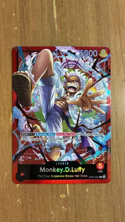 Monkey.D.Luffy 001 L Starter Deck EX: Gear 5 ST21-001 One Piece 1⚓📈 - Image 1