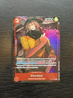 Shuraiya OP06-009 SR Alt Art One Piece TCG English - Image 1
