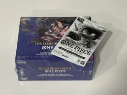 One Piece OP-14 The Azure Sea’s Seven ENG Booster Box IN HAND SHIP + Dash Pack - Image 1