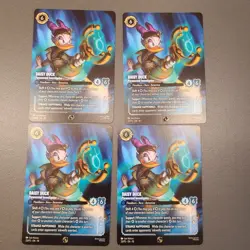 Disney Lorcana Daisy Duck X 4 Paranormal Investigator Set Championship Non Foil - Image 1