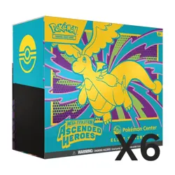 ✅🔥 PRESALE 6x Pokemon Center Ascended Heroes ETB Elite Trainer Box 🔥✅ - Image 1