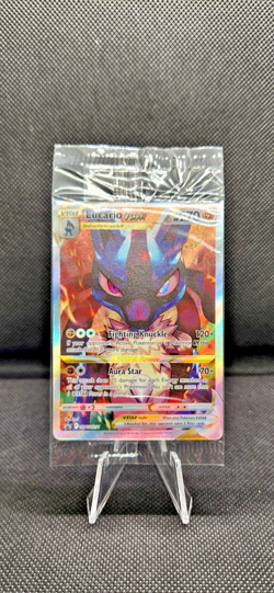 Pokemon TCG Lucario VSTAR SWSH291 Crown Zenith Black Star Promo Sealed NM - Image 1