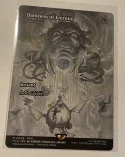 Darkness of Eternity - Dark Ritual (Showcase) Final Fantasy - Magic MTG NM - Image 1