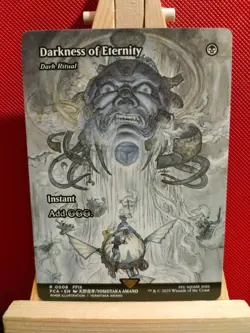 Darkness of Eternity / Dark Ritual - Final Fantasy - NM - MTG - Image 1