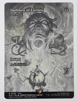 Dark Ritual (Darkness of Eternity) - NM - FCA FIN Final Fantasy - MTG Magic - Image 1