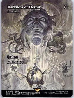 Darkness of Eternity - Dark Ritual (Showcase) 8 FINAL FANTASY: MTG - NM - Image 1