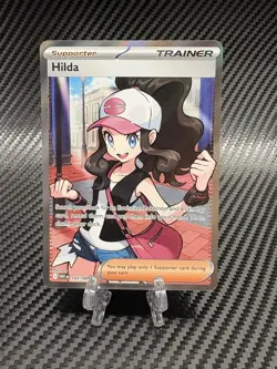 Pokemon TCG Hilda Card 164/086 SV White Flare NM/M Condition - Image 1