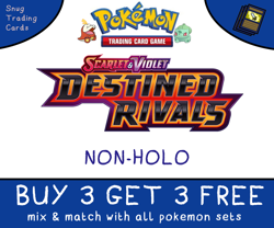 Destined Rivals Single Cards - Pokemon - BUY 3 GET 3 - MINT - Image 1