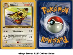 1999 Pokemon, Jungle, #24/64 Pidgeot, 1st Edition, Rare - Image 1