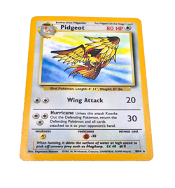 Pokemon TCG Card 1999 Jungle Pidgeot Holo Rare 8/64 WOTC Unlimited Vintage - Image 1