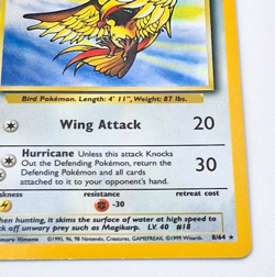 Pokemon TCG Card 1999 Jungle Pidgeot Holo Rare 8/64 WOTC Unlimited Vintage - Image 5