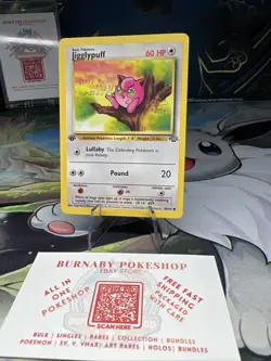 Jigglypuff 54/64 Jungle 1st Edition WOTC Pokemon Card - Near Mint - Image 2