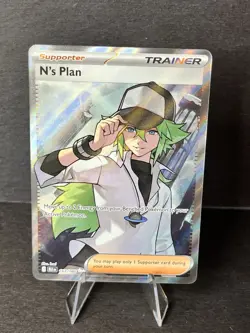 Pokemon TCG Black Bolt Card N's Plan 163/086 - Image 2