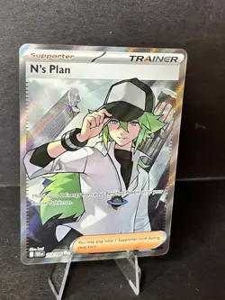 Pokemon TCG Black Bolt Card N's Plan 163/086 - Image 3