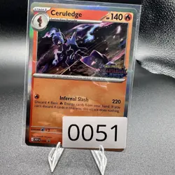 Ceruledge 014 Phantasmal Flames Stamp Promo Pre Release Near Mint Card - Image 3