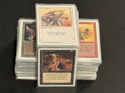Huge 318 Card Magic the Gathering Revised 1994 Lot! Demonic Tutor Serra Angel! - Image 2