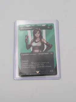 MTG | Tifa Lockhart | BORDERLESS SURGE FOIL | Final Fantasy | NM | 0536 - Image 1