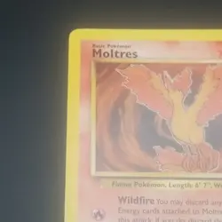 Moltres 27/62 - Rare - Unlimited Fossil Set - VINTAGE WOTC Pokemon Card - NM/LP - Image 2