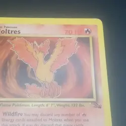 Moltres 27/62 - Rare - Unlimited Fossil Set - VINTAGE WOTC Pokemon Card - NM/LP - Image 3