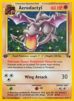 ☘🔥💧⚡ Vintage Pokemon Card Collection - 1999 Fossil Set - WOTC - You Pick - Image 4