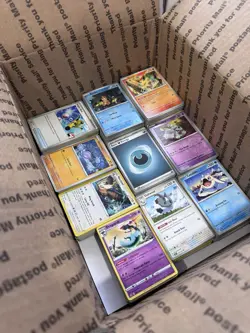 🔥 17lbs 4200+ UNSEARCHED Pokemon Bulk Lot! Some Holos & Vintage Cards LP/NM ✨ - Image 5