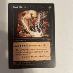 4x Dark Ritual NM / LP [Ice Age] - Crisp Cards - Magic the Gathering Vintage ‘96 - Image 5