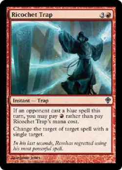 RICOCHET TRAP X4 4 4X Worldwake MTG Magic the Gathering Cards DJMagic - Image 1