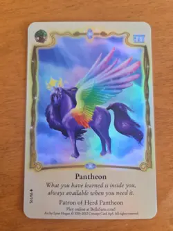 Bella Sara Rare Foil PANTHEON S31/55 Herds North of North Series Card - Image 1